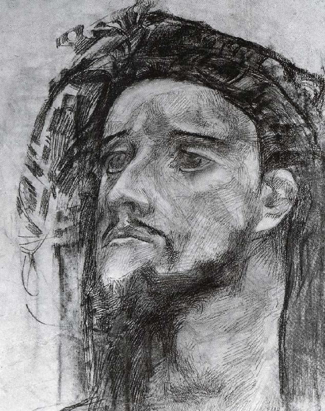 Mikhail Vrubel Head of a prophet